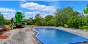 complete swimming pool installation